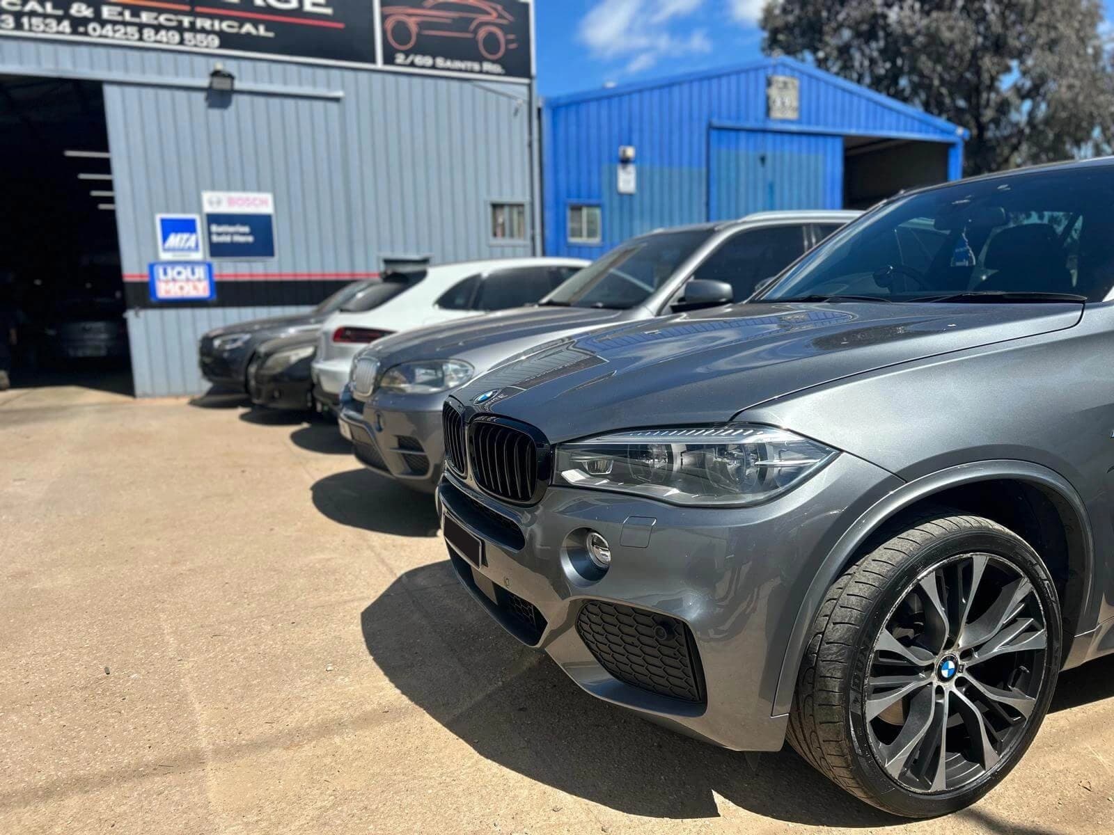 Vehicle photographed inside the Jai's Auto Garage workshop
